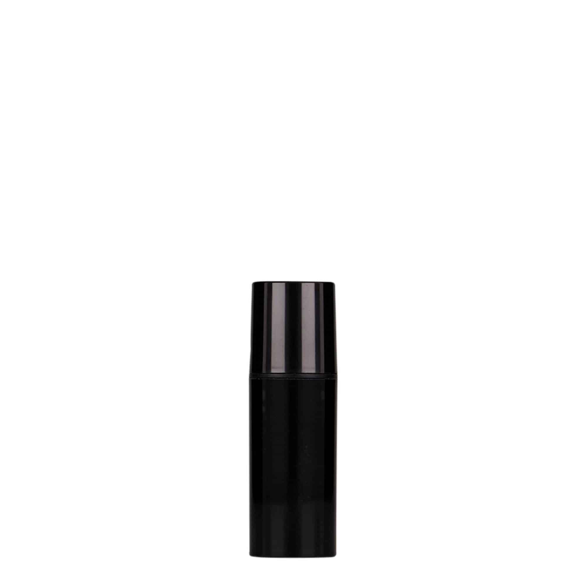 5 ml airless dispenser 'Nano', black PP plastic
