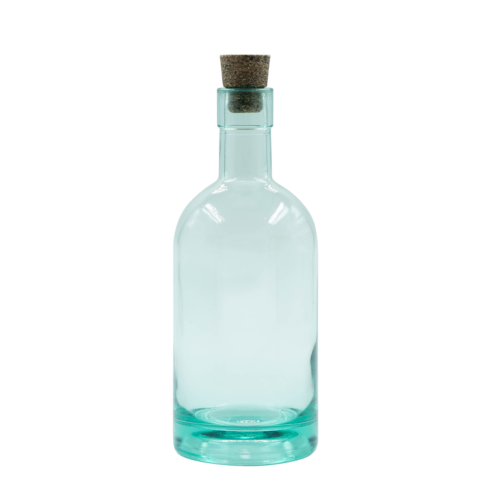 700 ml glass bottle 'Eco Dome', opening: cork