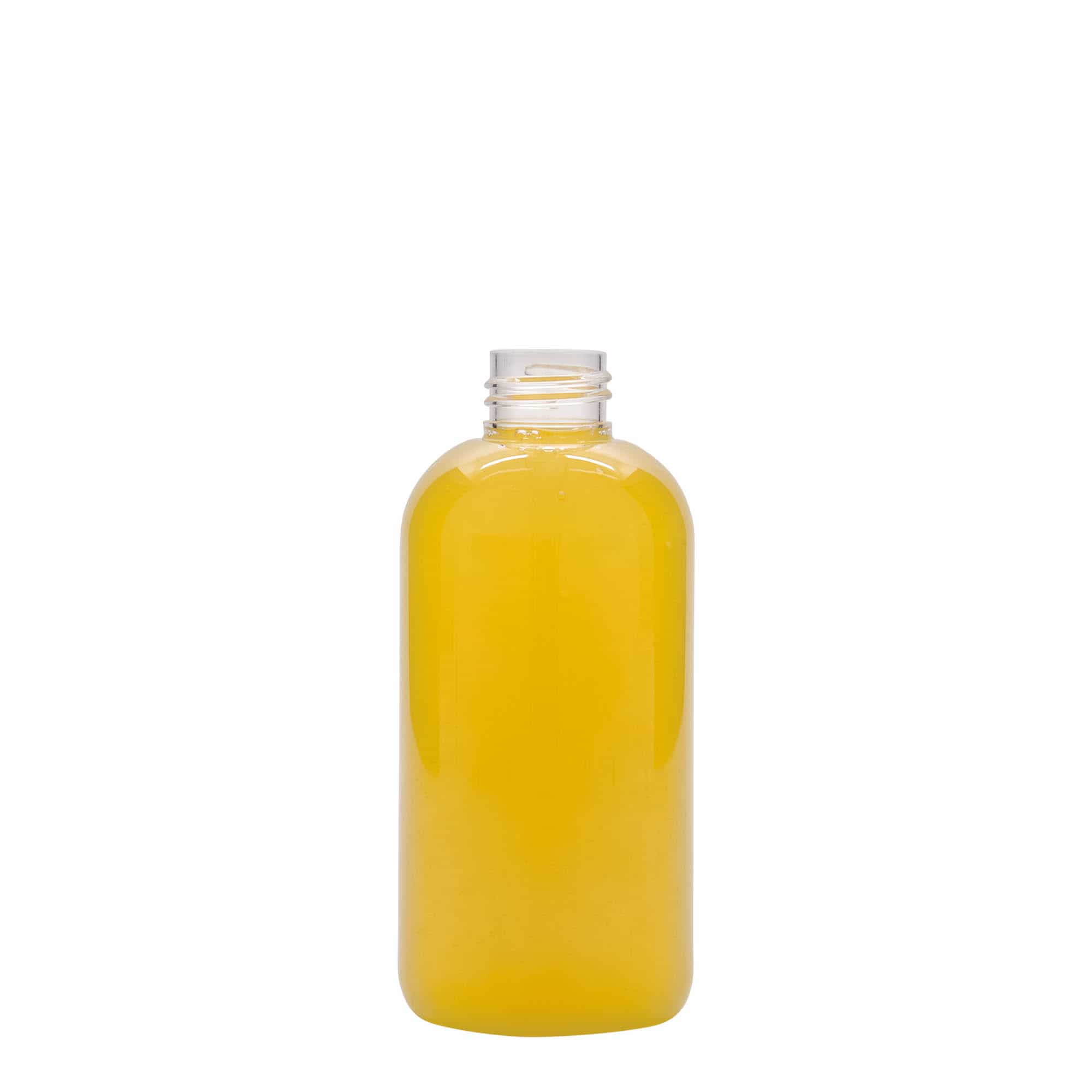 200 ml PET bottle 'Boston', plastic, closure: GPI 24/410