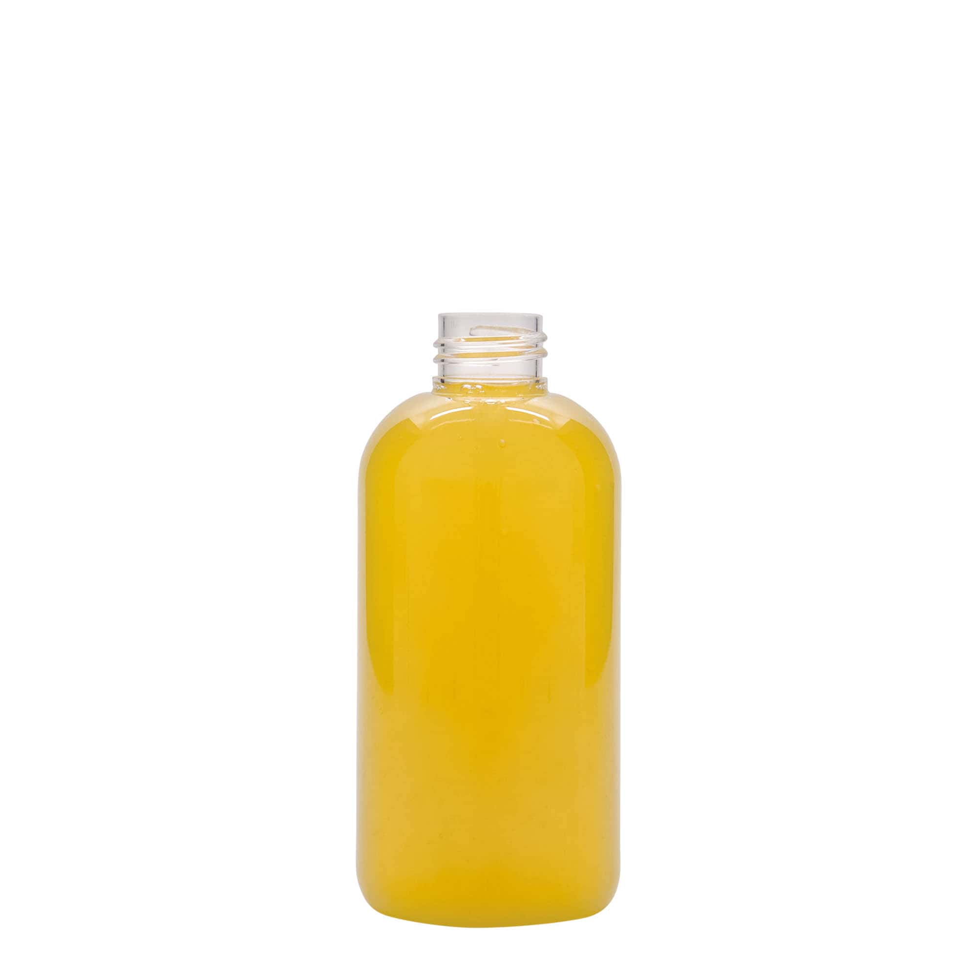 200 ml PET bottle 'Boston', plastic, opening: 24/410