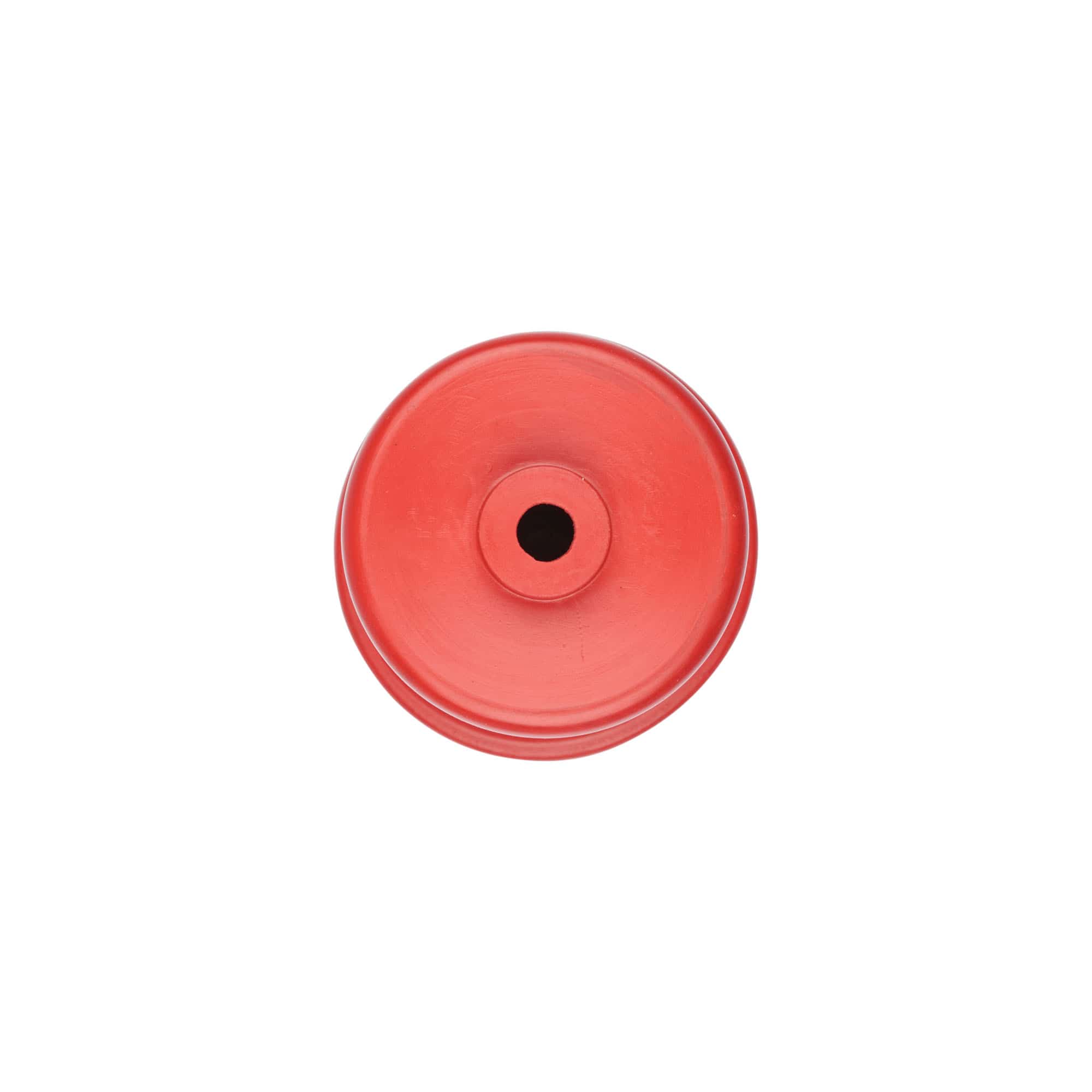 Fermentation cap type 4a, rubber, red Fermentation cap type 4a, rubber, red
