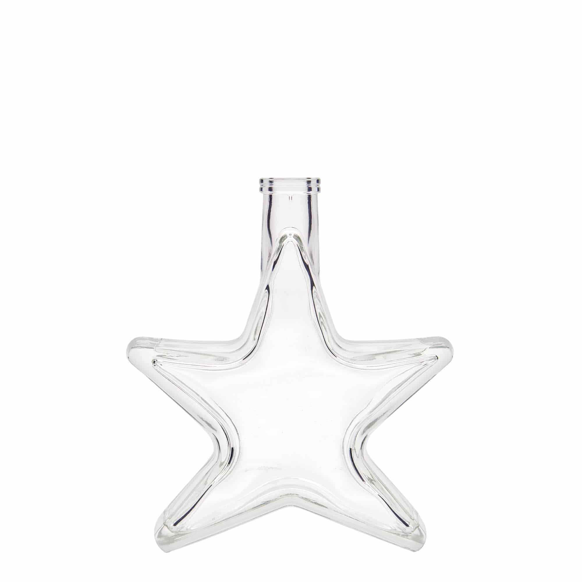 200 ml glass bottle 'Star', opening: cork