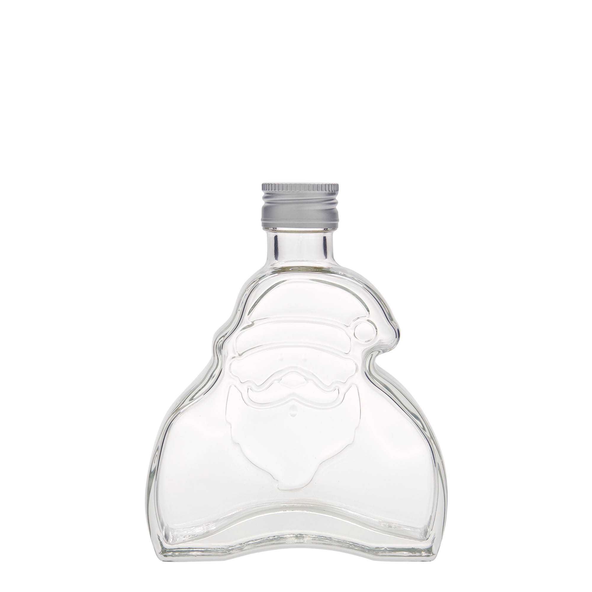 200 ml glass bottle 'Santa Claus', opening: PP 28