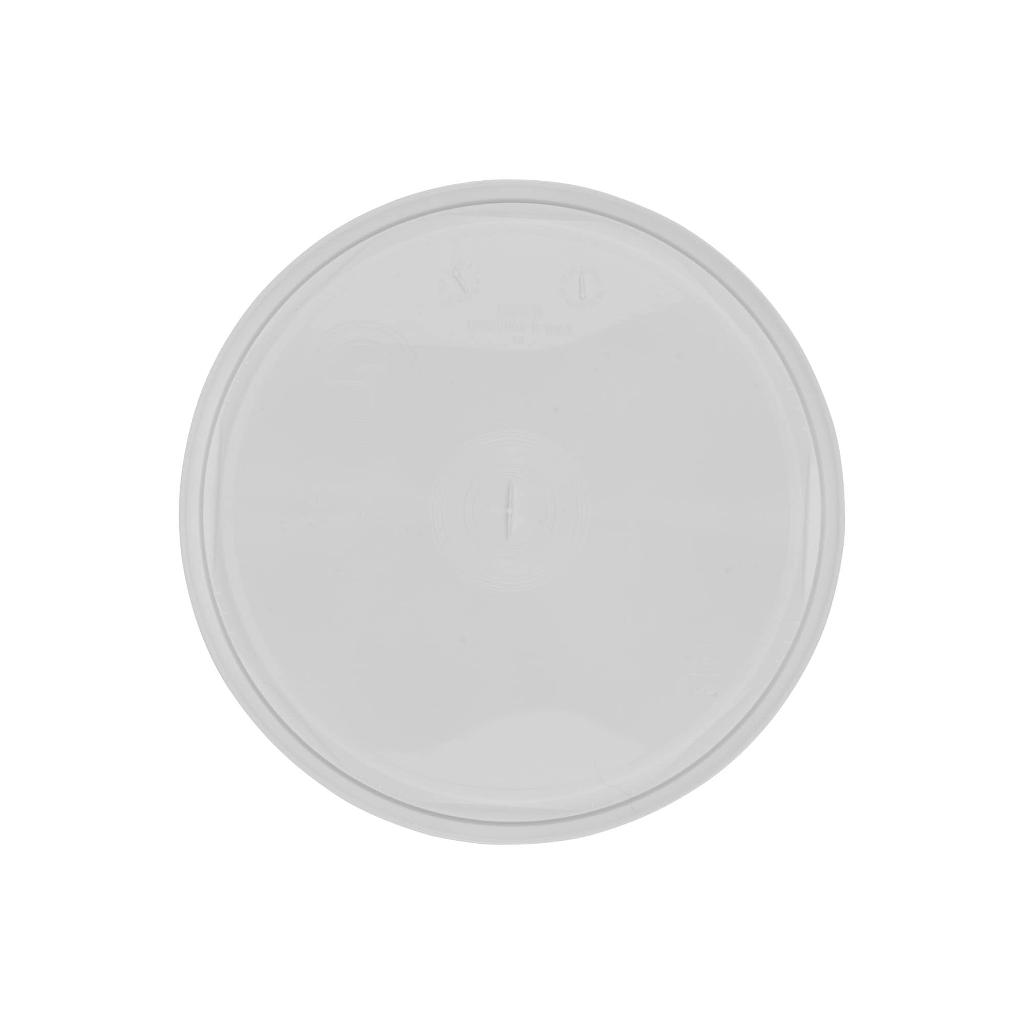 Lid for 5-6 l bucket, PP plastic, white