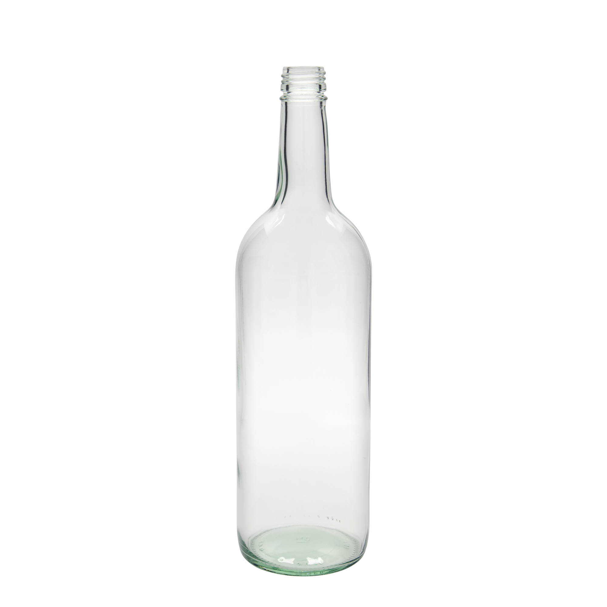 1,000 ml universal bottle, glass, opening: PP 28 1,000 ml universal bottle, glass, opening: PP 28