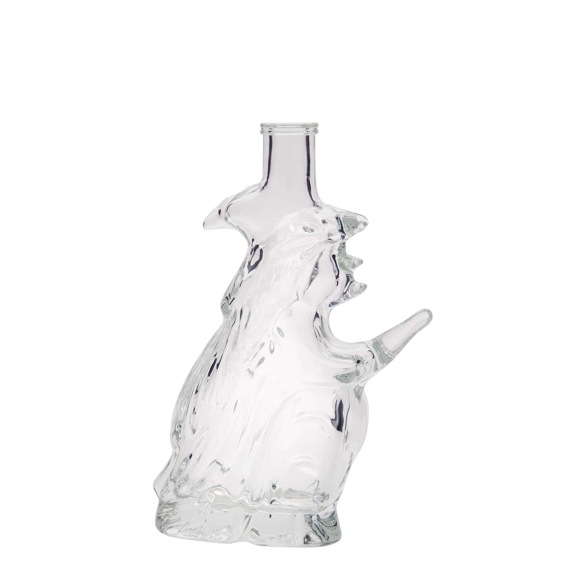200 ml glass bottle 'Witch', opening: cork