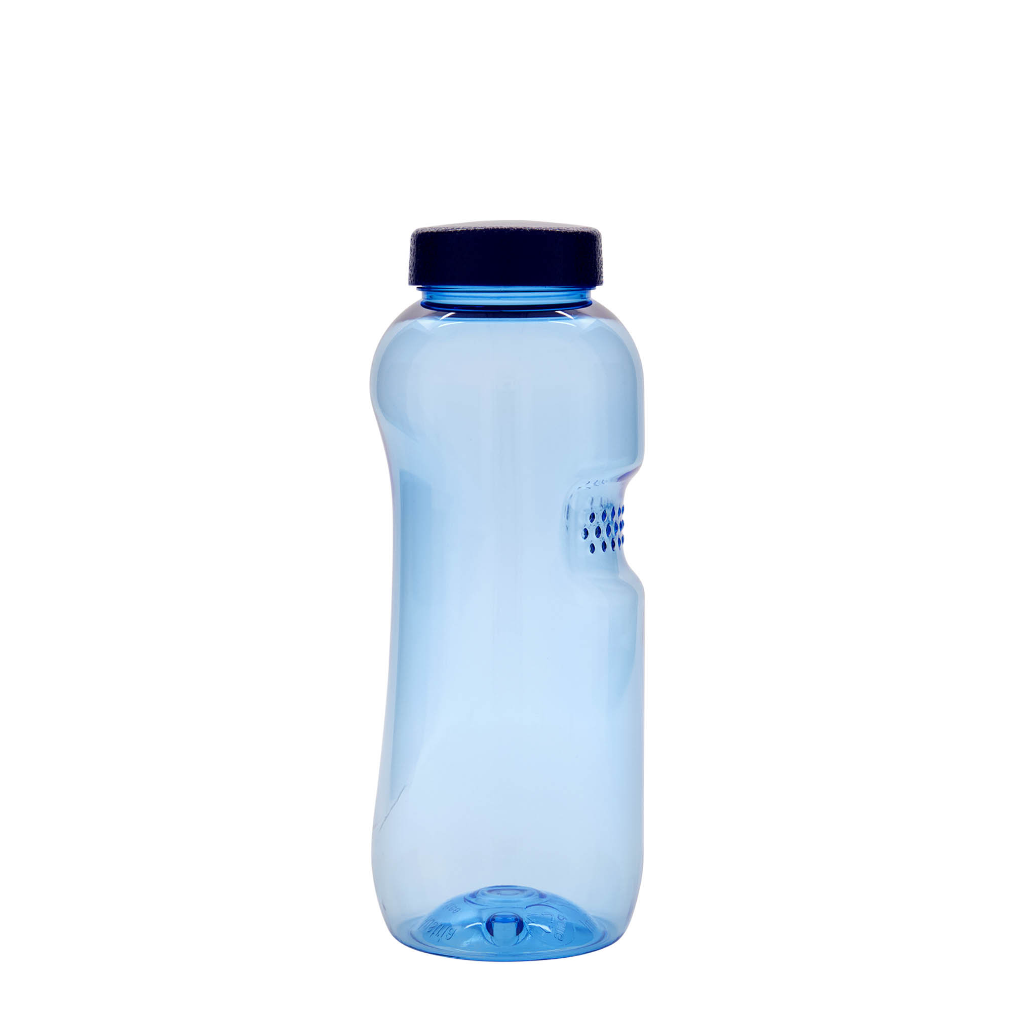 500 ml PET drinking bottle 'Kavodrink', plastic, blue 500 ml PET drinking bottle 'Kavodrink', plastic, blue