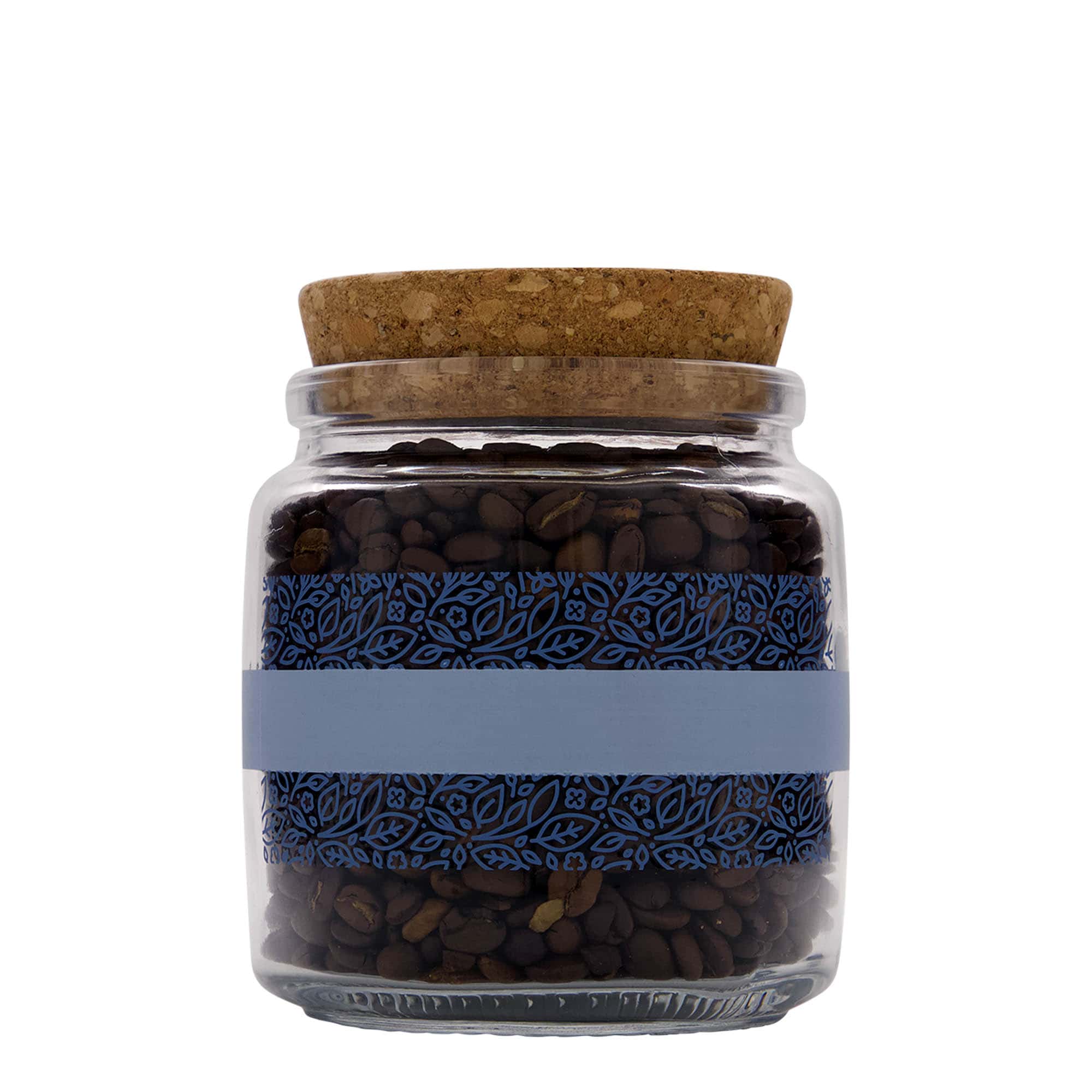 750 ml cork glass 'Giara', design: Naturalmente blu, opening: cork