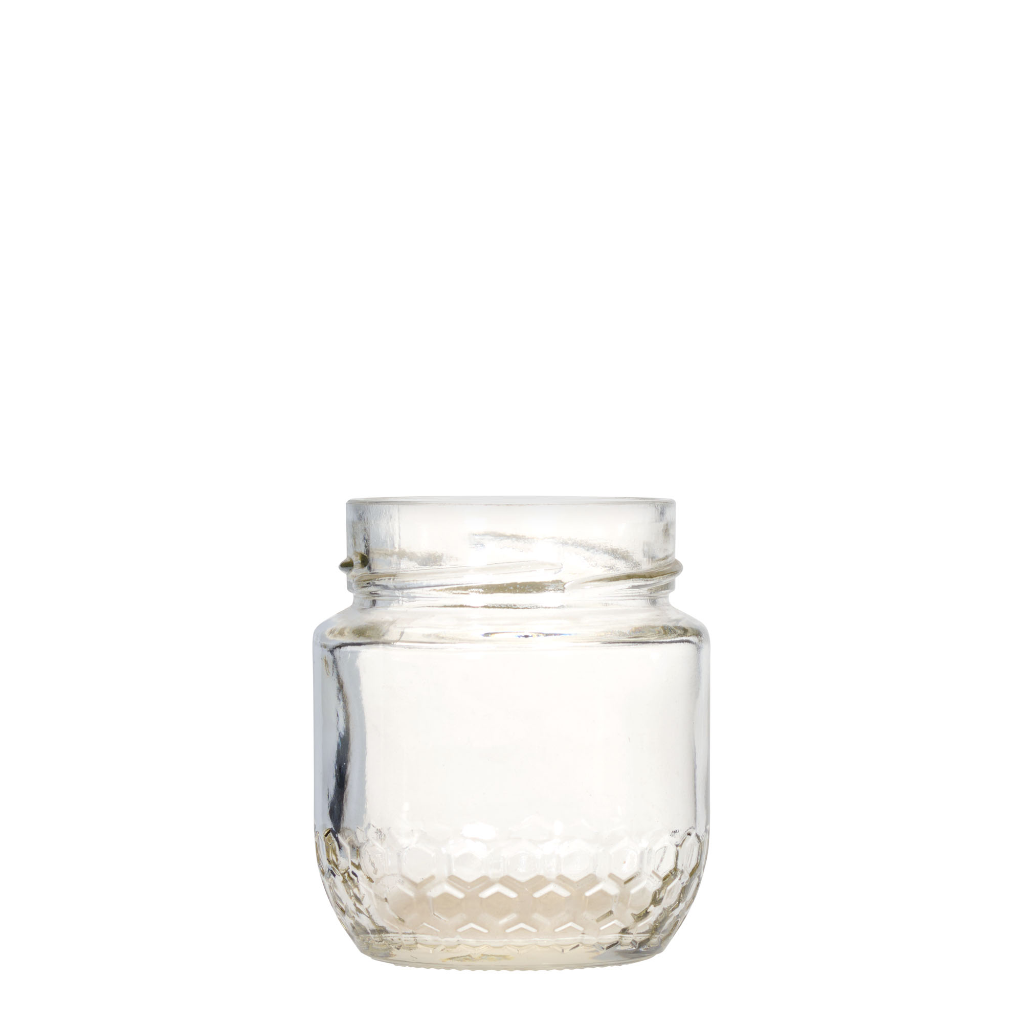 212 ml honey jar ‘Maja’, opening: Deep-Twist-off (DTO 63)