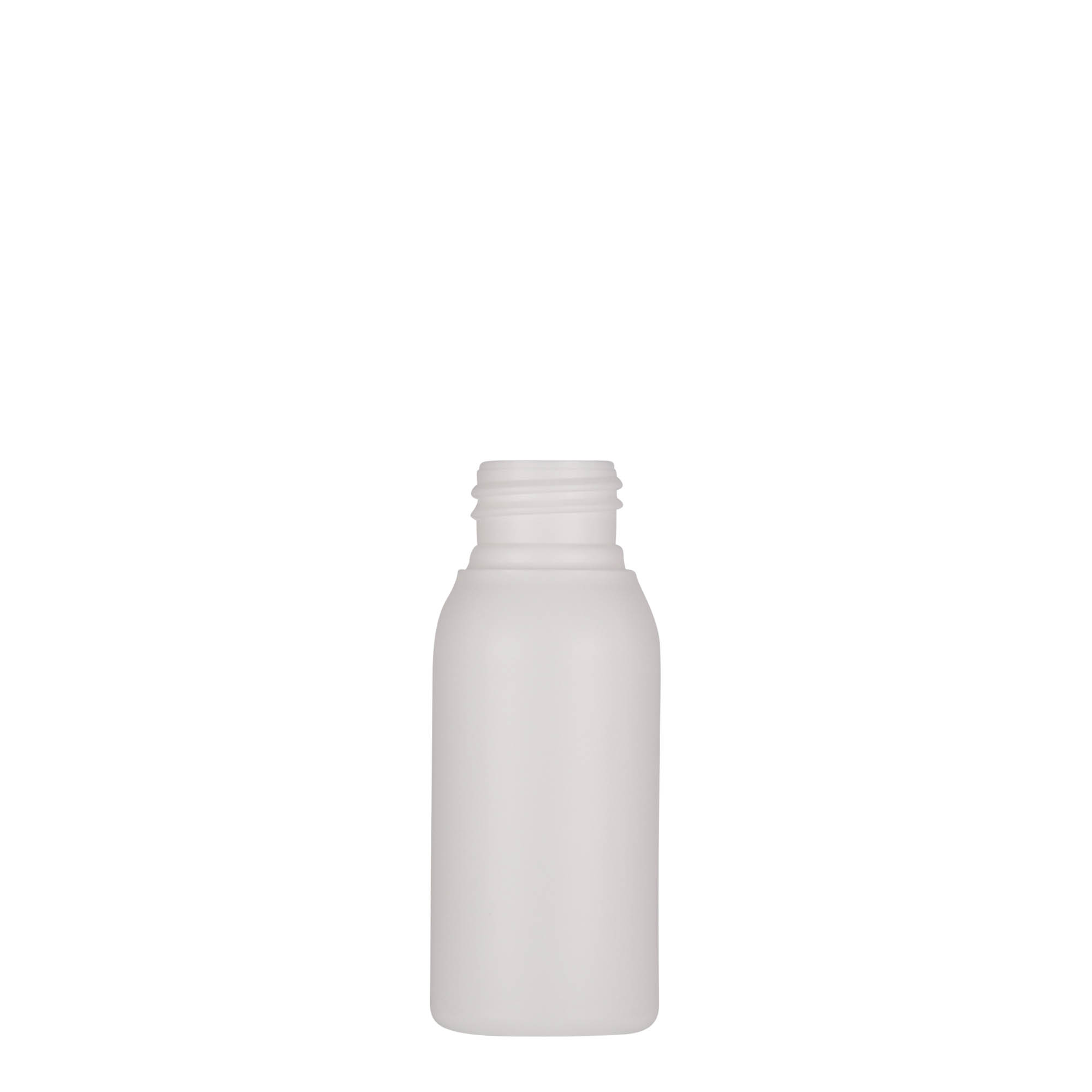 50 ml plastic bottle 'Tuffy', HDPE, white, opening: 24/410 50 ml plastic bottle 'Tuffy', HDPE, white, opening: 24/410