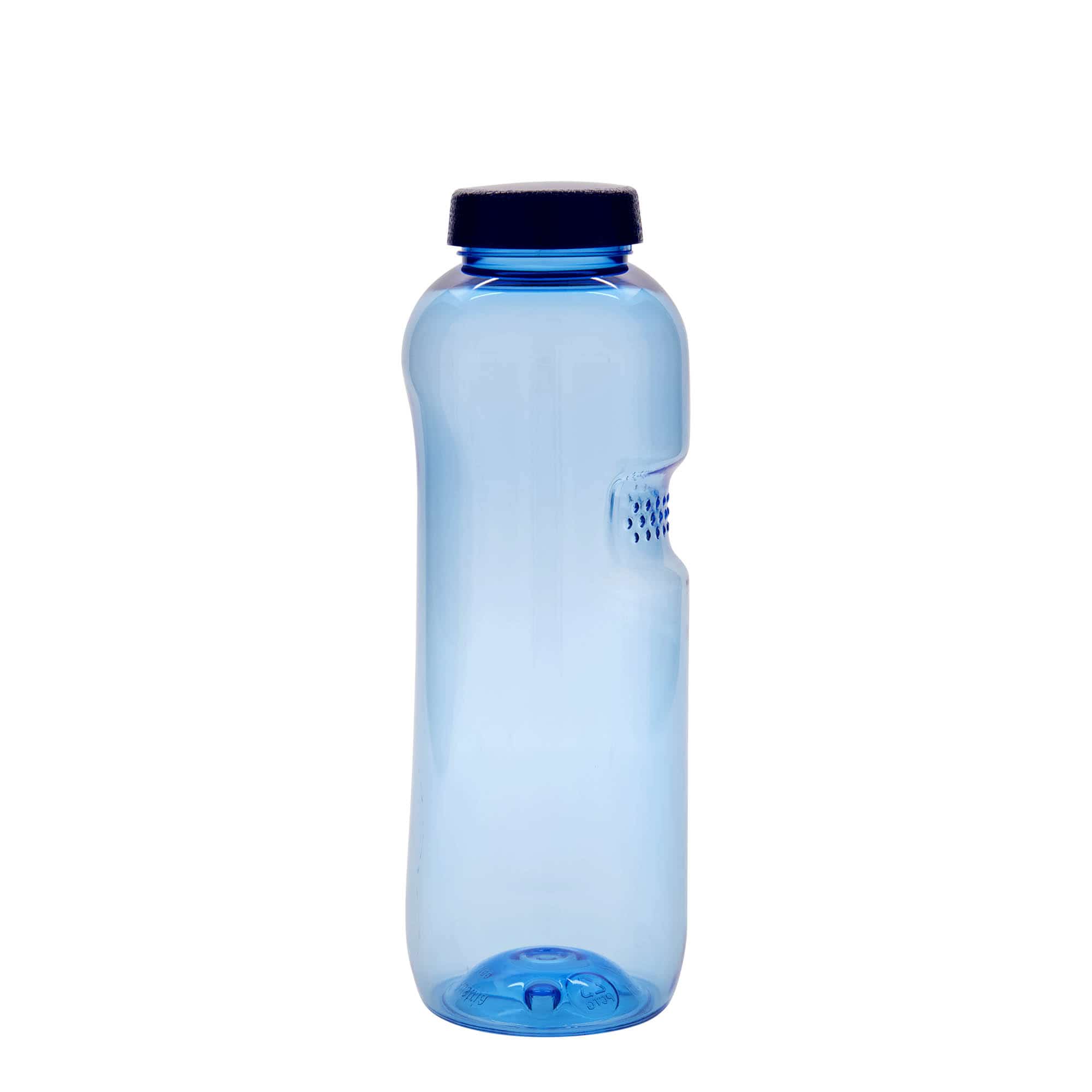 750 ml PET water bottle 'Kavodrink', plastic, blue