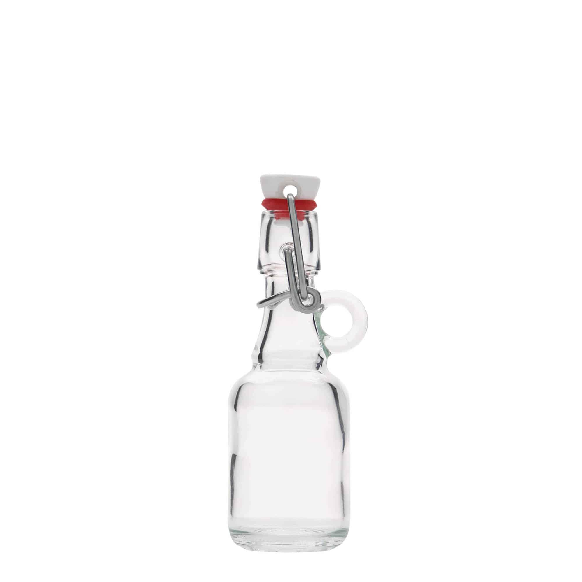 40 ml glass bottle ‘Santos’, opening: swing top closure