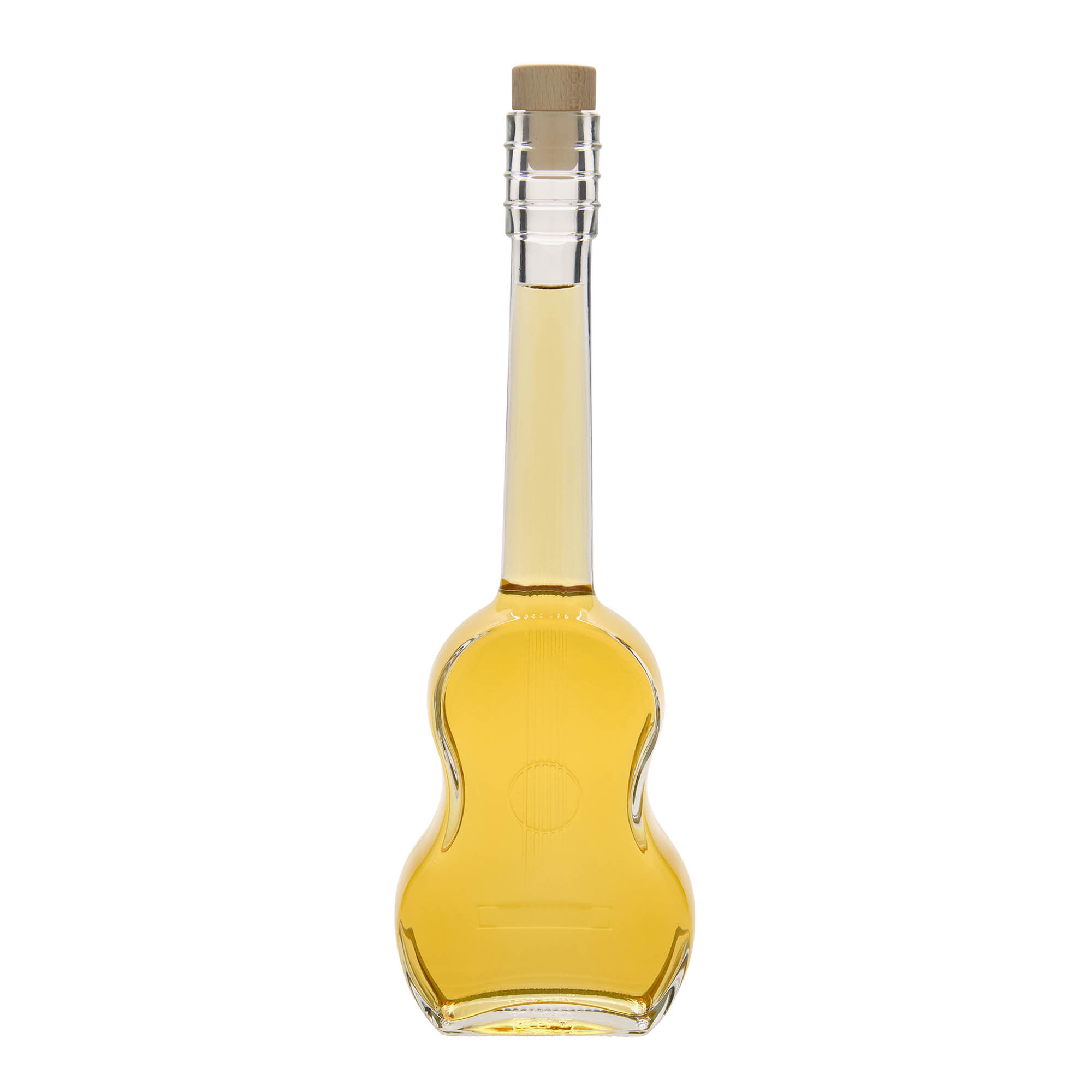 500 ml glass bottle 'Guitar', opening: cork 500 ml glass bottle 'Guitar', opening: cork