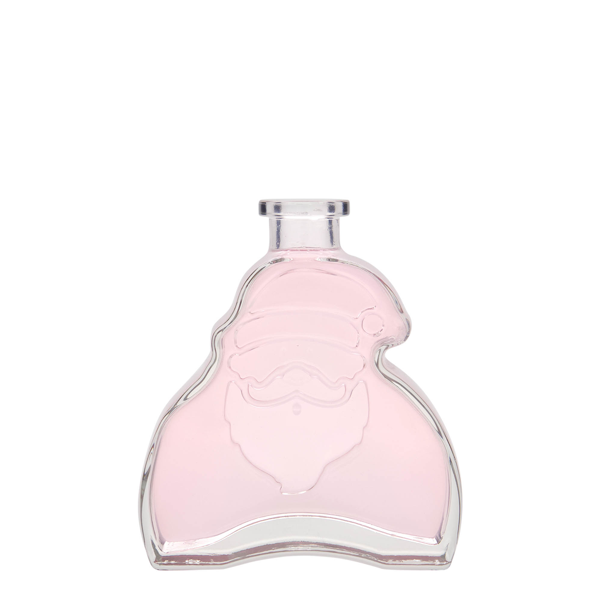 200 ml glass bottle 'Santa Claus', opening: cork