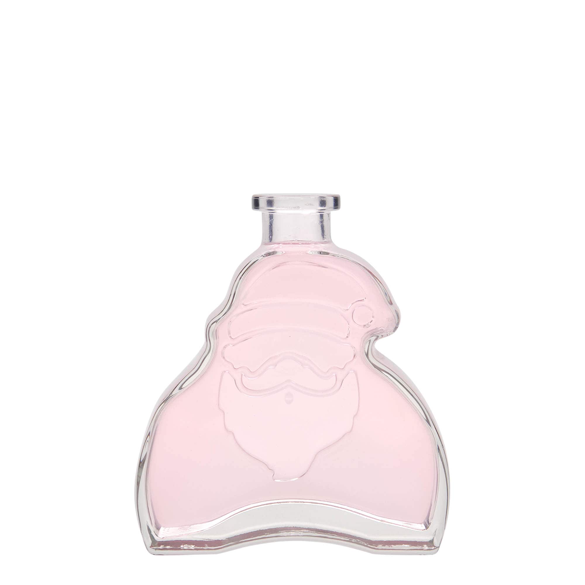 200 ml glass bottle 'Santa Claus', opening: cork 200 ml glass bottle 'Santa Claus', opening: cork