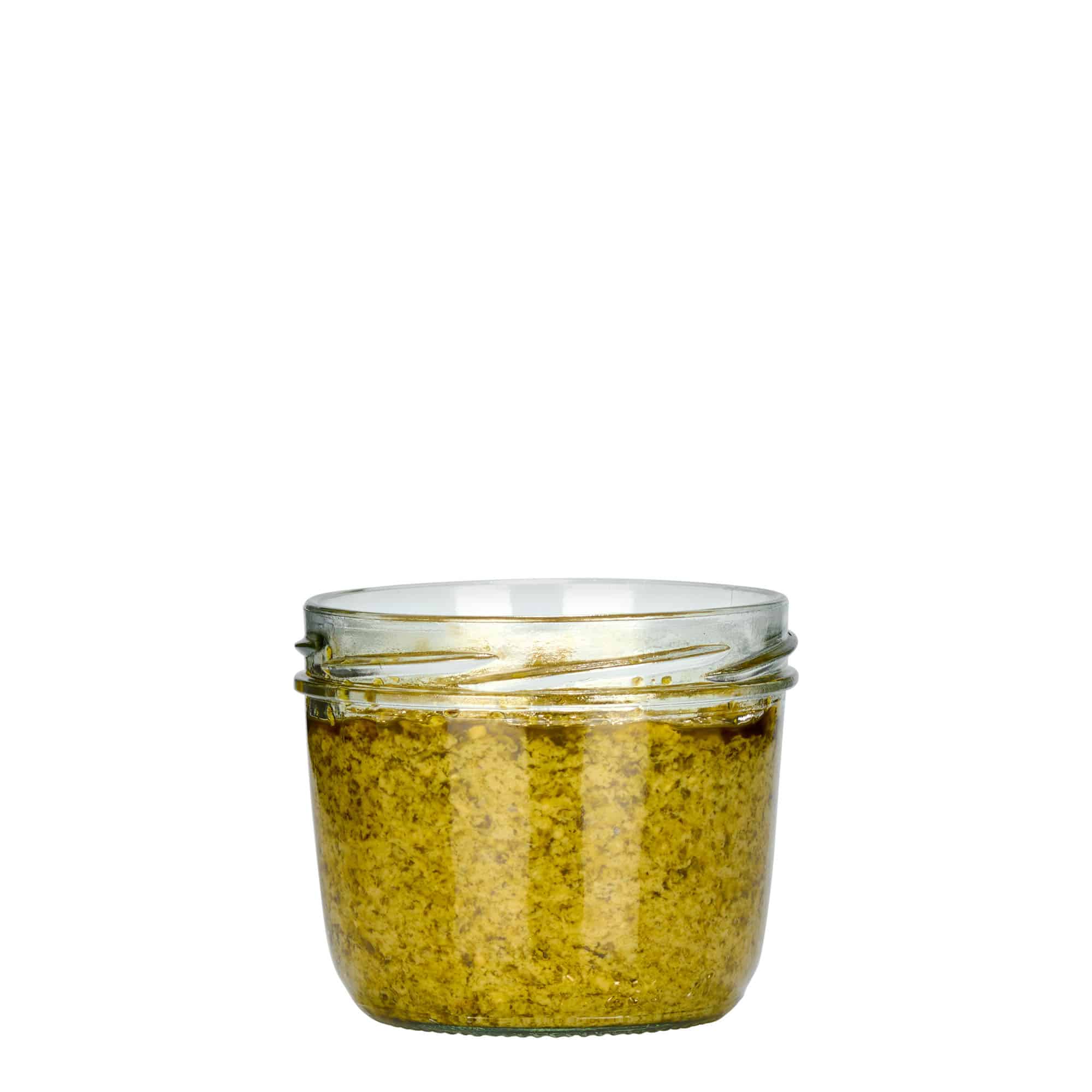 230 ml conical jam jar, opening: Twist-Off (TO 82) 230 ml conical jam jar, opening: Twist-Off (TO 82)