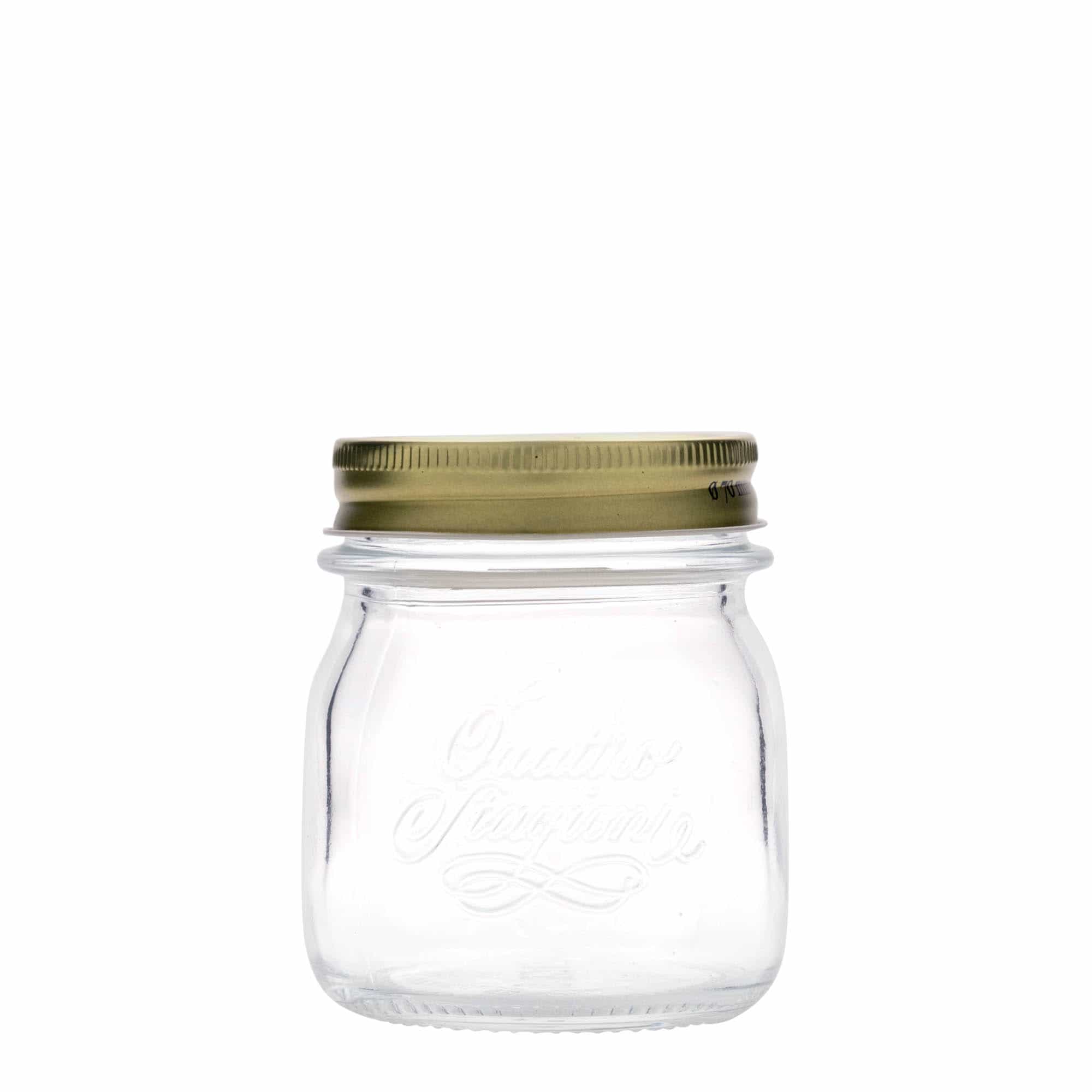 250 ml glass ‘Quattro Stagioni’, opening: screw cap
