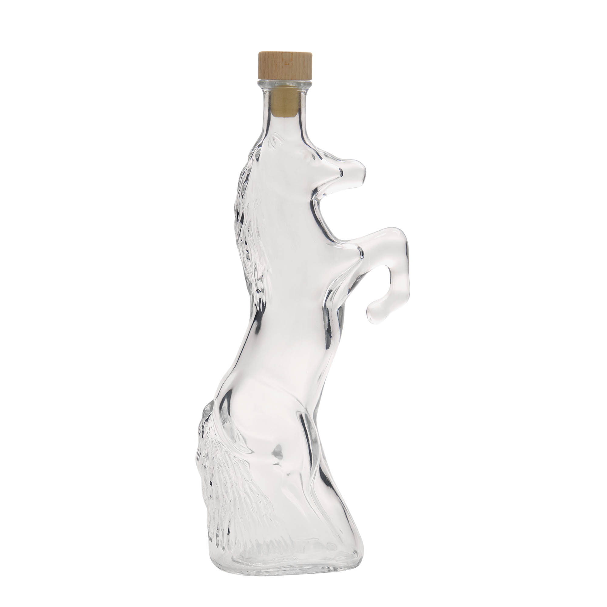 350 ml glass bottle ‘Wild Horse’, opening: cork