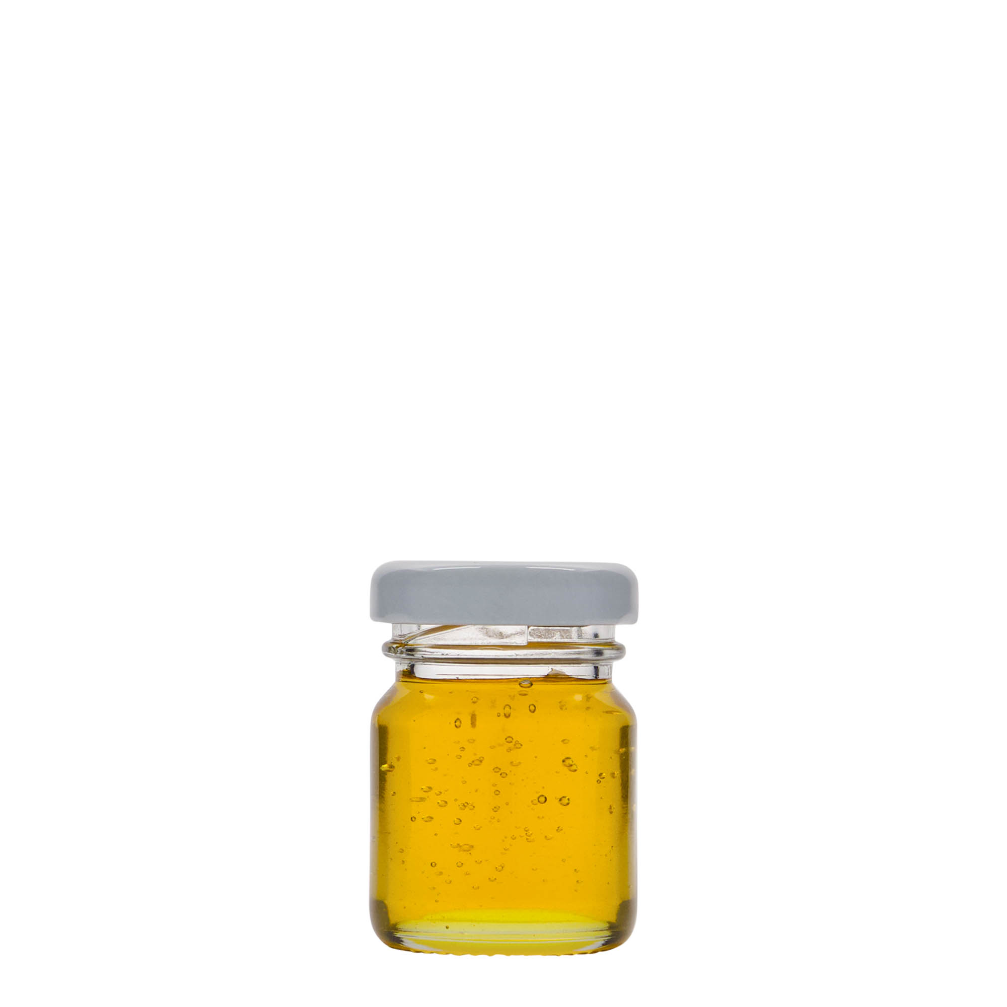 45 ml tall round glass, opening: Twist-Off (TO 38) 45 ml tall round glass, opening: Twist-Off (TO 38)