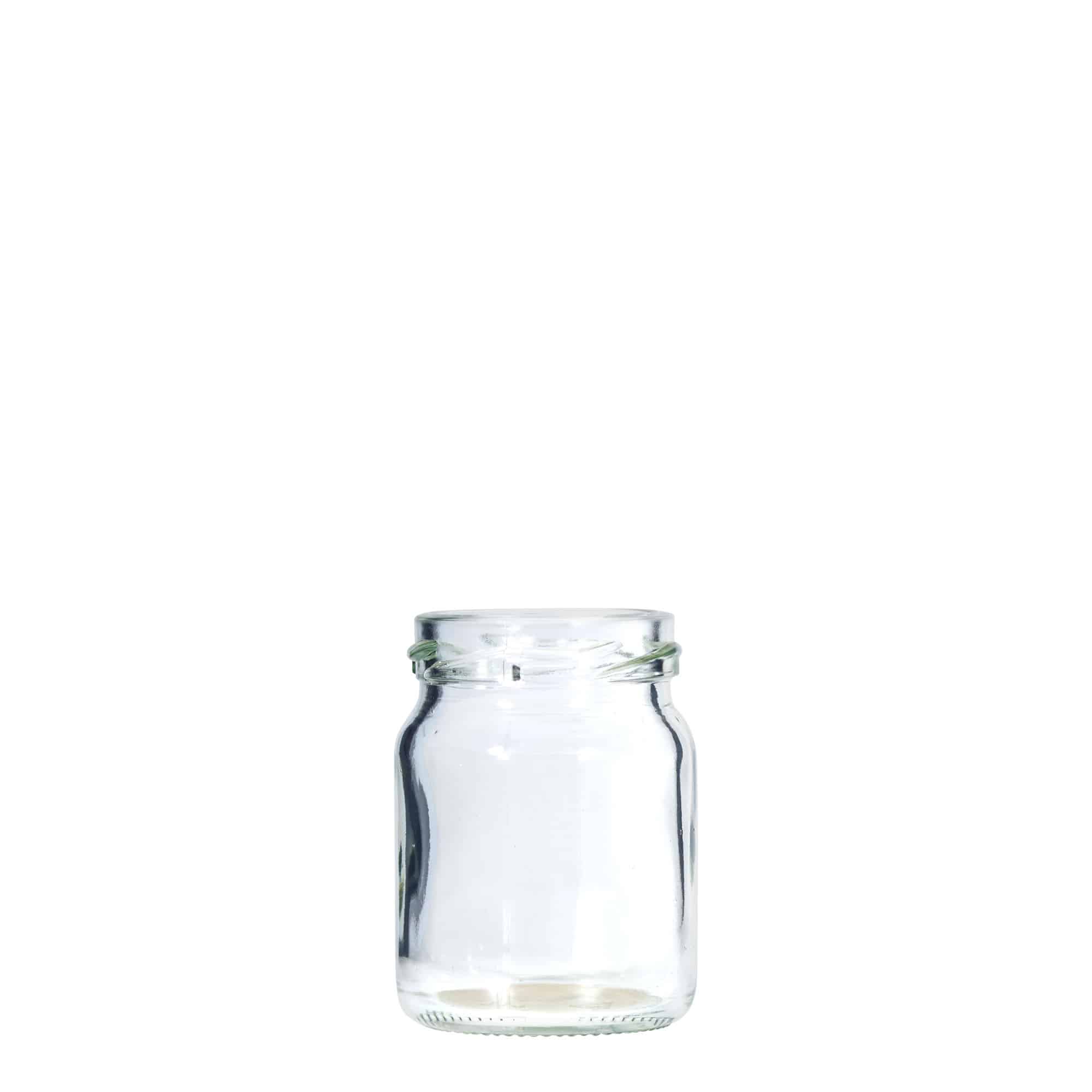60 ml round glass, opening: twist-off (TO 43) 60 ml round glass, opening: twist-off (TO 43)